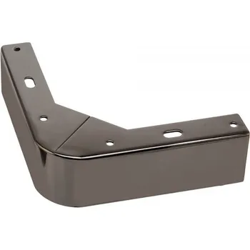 Nábytkové kování Interex Nábytková noha NN51 / Černá lesklá 60 mm