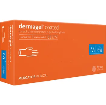 Pracovní rukavice Mercator Medical | Rukavice MERCATOR DERMAGEL Coated 100 ks - M