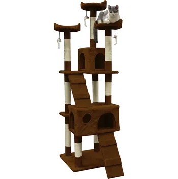 Škrabadlo pro kočky 170cm hnědé