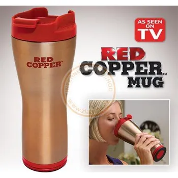 Termohrnek Termohrnek, Red Copper Mug