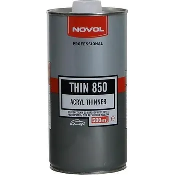 Ředidlo NOVOL ředidlo THIN 850 (akryl) dlouhé 0,5l (32121.00500d)