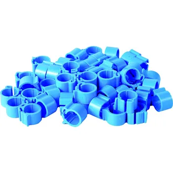 Plastové kroužky barevné - průměr 7 mm,