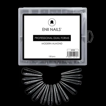 ENII NAILS Nehtová forma dual – MODERNÍ MANDLE 120 ks