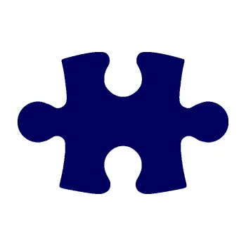 Samolepící dekorace Puzzle 001 dílek (23 - tmavě modrá) SAMOLEPKA NA AUTO, NÁLEPKA, FÓLIE, POLEP, TUNING, VLASTNÍ TEXT, TISK, AUTOSAMOLEPKY.cz, POLEPY, OBRÁZEK, LOGO, 3D STICKERS