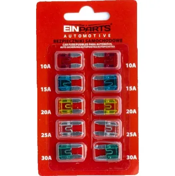 Autoelektrika Sada pojistek (MINI) 10 ks