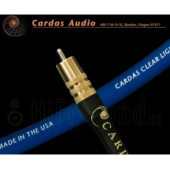 Audio kabel Cardas Audio Cardas Clear Light 0,5m RCA/XLR