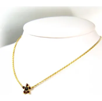 Náhrdelník žluté zlato 40 cm