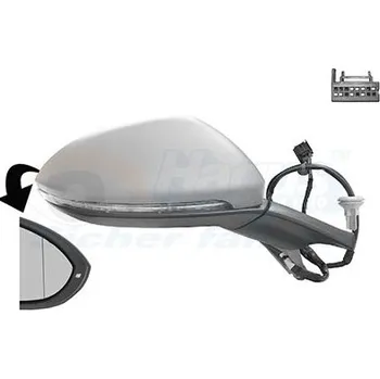 Auto zrcátko Vnější zpětné zrcátko VAN WEZEL 5766816