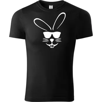 Chlapecké tričko Fenomeno Dětské tričko Králík - černé Velikost: 158cm/12 let