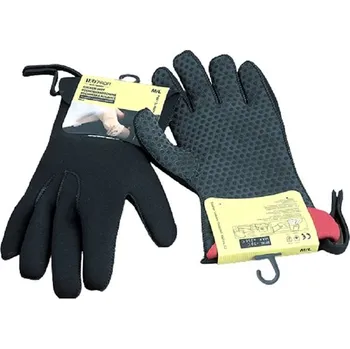 H&D Kuchyňská rukavice levá, černá, XL/XXL