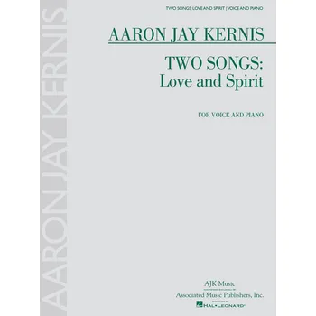 Two Songs - Love And Spirit - for Voice and Piano - zpv a klavr 1052660