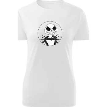 Dámské tričko Tričko s potiskem Tričko Jack Skellington dámské