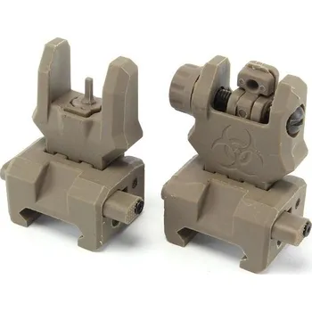 FMA Set polymerových sklopných RIS mířidel, Gen.3 - DE