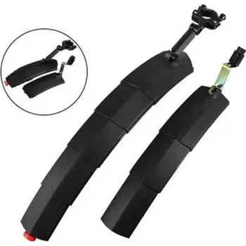 Blatník na kolo Zatahovací blatník na kolo 2 ks se světlem