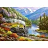 Puzzle Castorland Vlak Eagle River 300 dílků