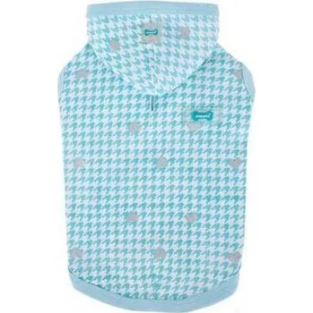 Obleček pro psa Puppia mikina Aggie - modrá varianta L