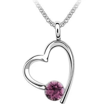 Přívěsek Amparo Miranda® Přívěsek Srdce s krystalem H947 Ametyst