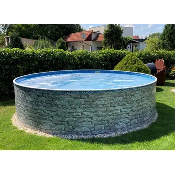 Ohřev bazénu Solární plachta kruh 380 cm Cornisun průhledná CORNISUN344