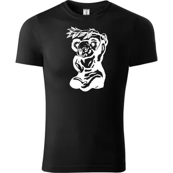 Chlapecké tričko Fenomeno Dětské tričko Koala - černé Velikost: 158cm/12 let