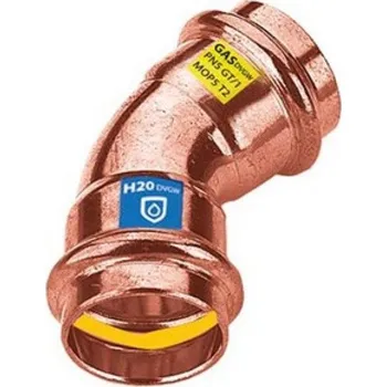 Fitinka DUOPRESS oblouk 45°/18