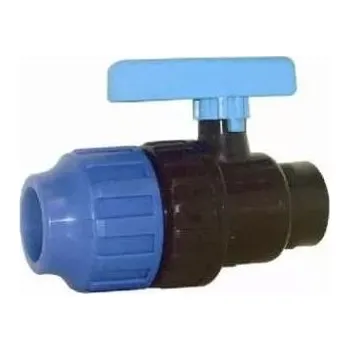 Vodovodní kohout PE kulový kohout - svěrný spoj x vnitřní závit 32x1"