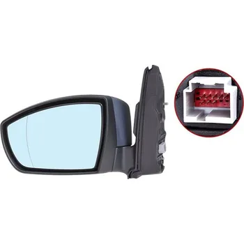 Auto zrcátko ACI zrcátko pro FORD Kuga 12- el. sklopné s blikačem a světlem pro nástup pro lak L