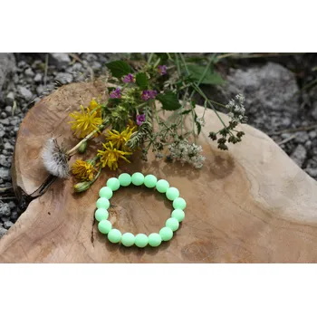 Náramek NEONIES PASTELOVÝ NÁRAMEK - PISTÁCIE, 17 cm