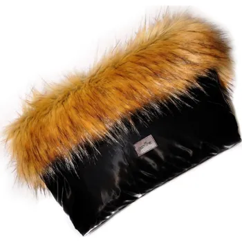 Rukávník JASMINE Rukávník na kočárek Shiny - černý