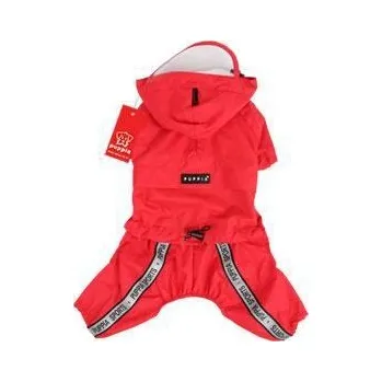 Obleček pro psa Puppia RACE TRACK kombinéza - červená varianta S