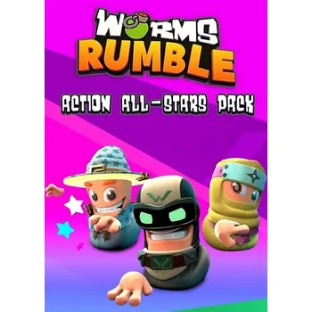 Počítačová hra Worms Rumble - Action All-Stars Pack - PC DIGITAL