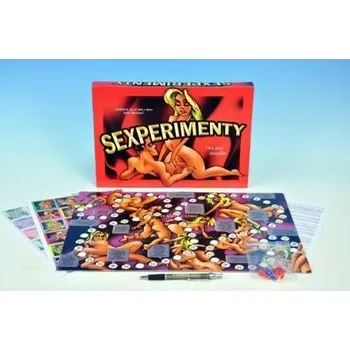 Erotická hra Pilgr Richard Sexperimenty společenská hra pro dospělé