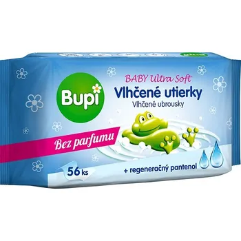 Dětský vlhčený ubrousek BUPI Baby Ultrasoft 56 ks