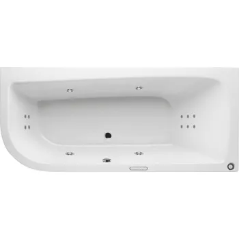 Vana Santech plus Santech masážní vana Optima, systém BODY 300, 169 x 75 cm + DOPRAVA ZDARMA Varianta: Levá