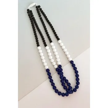 Přebalovací podložka MIMIKOI - Kojící korále klasik twins tmavé