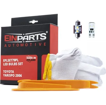 Osvětlení interiéru vozidel Led sada žárovek pro Toyota Yaris 2006+ 4 ks