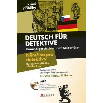 Kniha Němčina pro detektivy - Detektivní příběhy s hádankou Ekniha