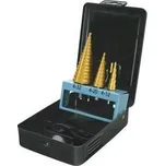 PROTECO Nářadí Sada stupňovitých vrtáků ST02,ST03,ST04