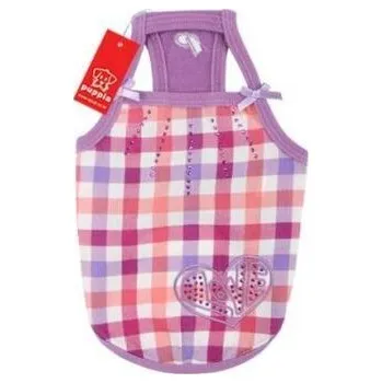 Obleček pro psa Puppia triko Romance fialové varianta L