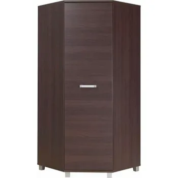 Šatní skříň Moderní rohová šatní skříň z dřevotřísky Maximus M34 Maridex