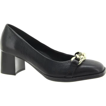 Dámské lodičky ARA Dámské kožené černé lodičky na podpatku 12-22307-11-H-245 Velikost 39