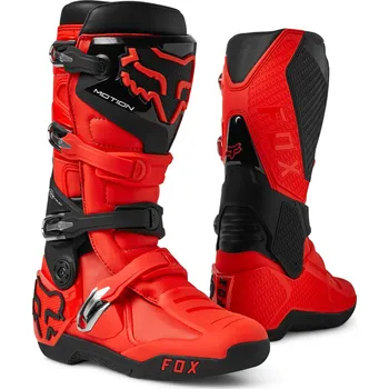 Moto obuv FOX Motion Boot, Fluo RED MX23