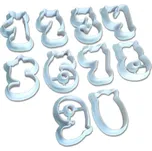 Caketools Vykrajovátka čísla - Čertovská 10ks