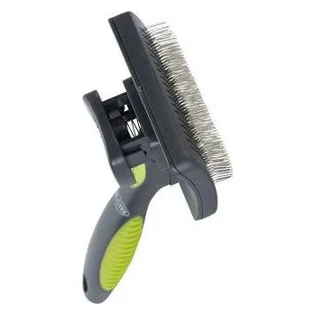 Kartáč pro zvířata Kartáč na srst samočistící jemný S BUSTER