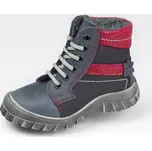 Essi dětská zimní obuv S2107 červená Velikost: 21