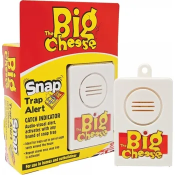 Hubení hlodavce Alarm BIG CHEESE pro indikaci zklapnutí pasti