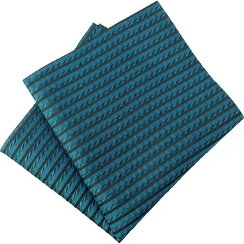 Pánské sako HEDVA ČESKÝ BROKÁT Kapesníček PESh 400 žakár tyrkysová KRB