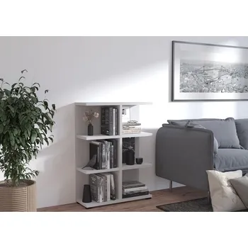 regál Regál MORA 06 světle šedý