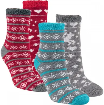 Dámské ponožky THERMO hřejivé vzorované ponožky RS - 1pár EXTRA 35-38 náhodný výběr