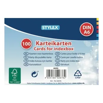 Tiskopis Kartotéční listy A6