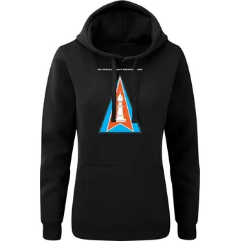 Dámská mikina Dámská mikina s kapucí 252. protiletadlový raketový oddíl - černá